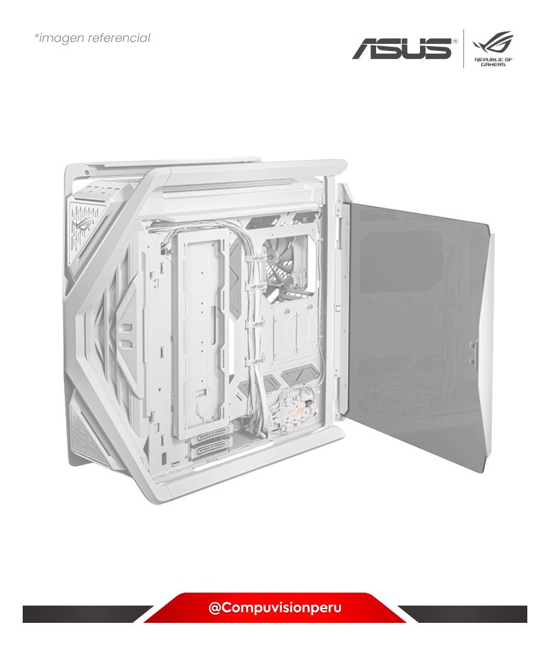 CASE ASUS ROG HYPERION GR701 WHITE ARGB  E-ATX TYPE-C ALUMINIO AURA SYNC RGB GR701-WT