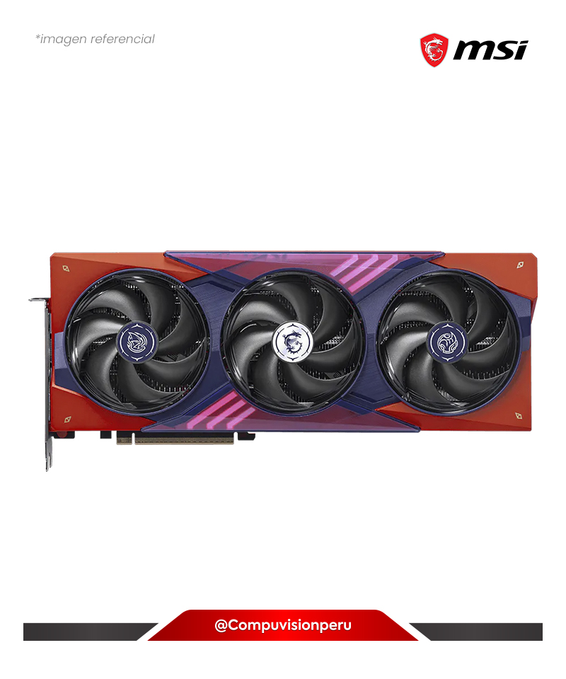 VIDEO MSI GEFORCE RTX 5070 TI 16G MLG EDITION OC 16GB GDDR7 CUDA 8960 256-BIT HDMI DP G507T-16MEC