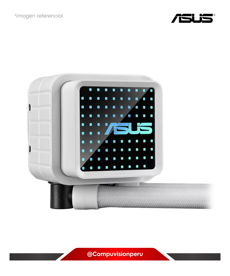 COOLER DE CPU ASUS PRIME LC 360 ARGB WHITE 3*1200MM AMD INTEL PRIME-LC-360-ARGB-WHT