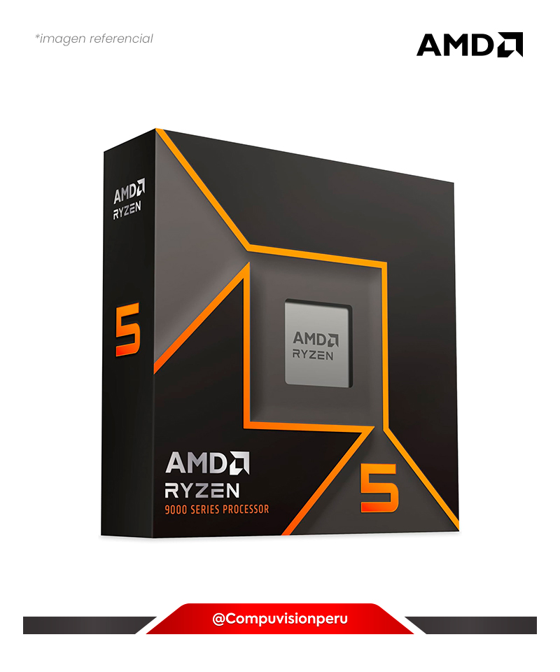 CPU AMD RYZEN 5 9600X AM5 6N 12TH 3.9GHZ 32MB TDP65W AMD RADEON GRAPHICS TURBO CORE 5.4GHZ