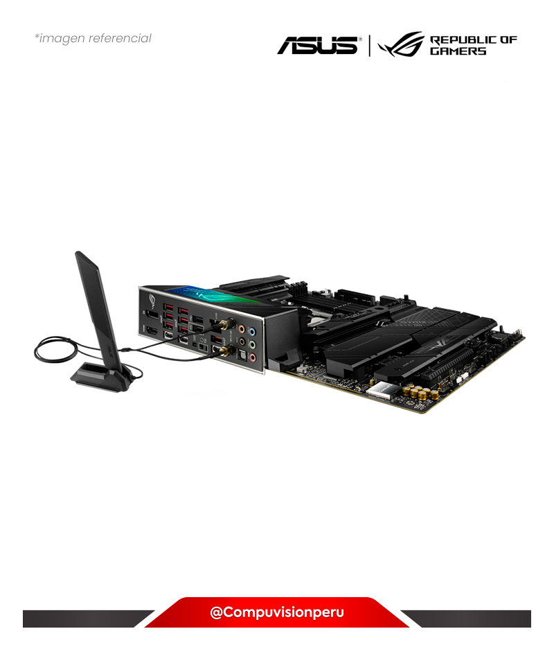 PLACA ASUS ROG STRIX X670E-F GAMING WIFI AMD X670 AM5 DDR5 HDMI DP M.2 BLUETOOTH USB 3.2