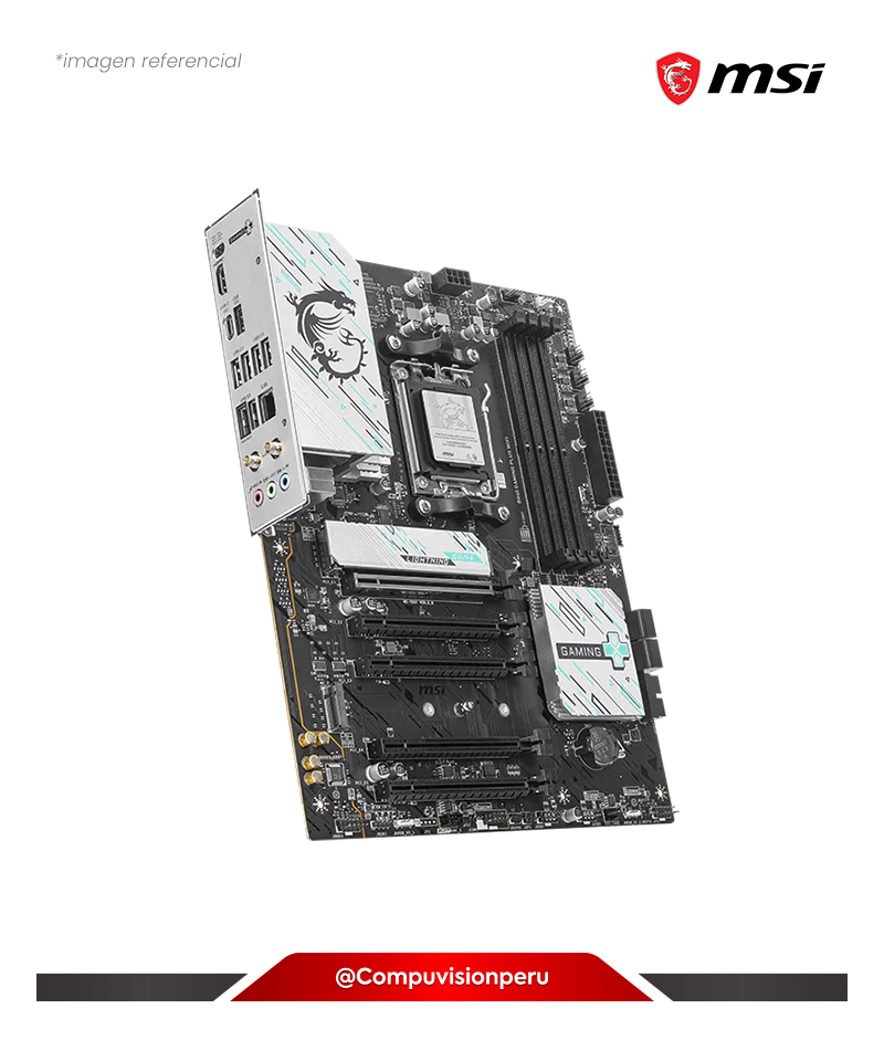 PLACA MSI B840 GAMING PLUS WIFI AM5 AMD B840 DDR5 HDMI M.2 SATA 6GB USB 2.0 BLUETOOTH ATX