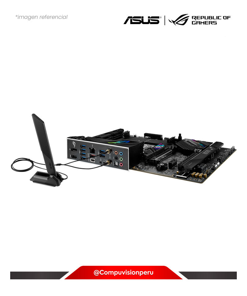 PLACA ASUS ROG STRIX B760-F GAMING WIFI INTEL B760 LGA1700 DDR5 HDMI DP PCIE 5.0 M.2 BLUETOOTH USB 3.2 ATX