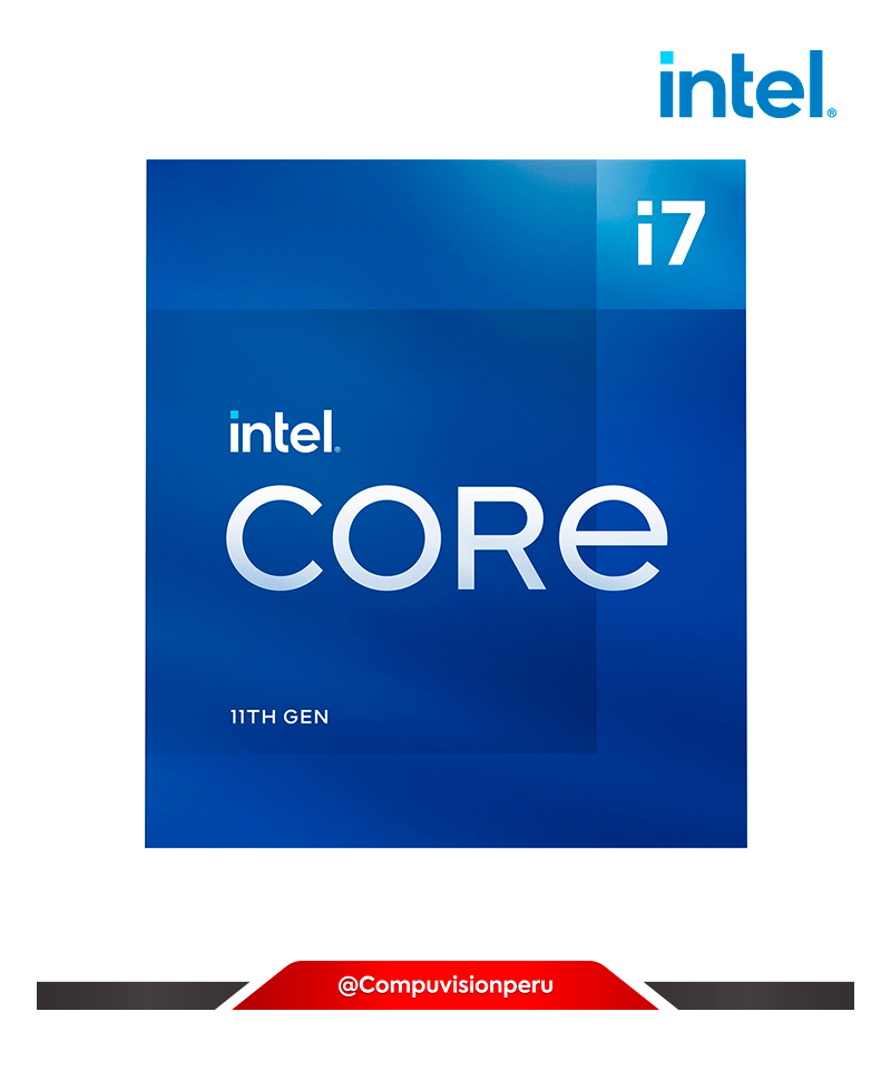 CPU INTEL CORE I7-11700 ROCKET LAKE 8/16 TH  2.5 GHZ LGA 1200 65W INTEL UHD GRAPHICS 750 TURBO CORE 4.90GHZ