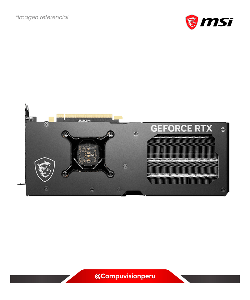 VIDEO MSI GEFORCE RTX 4070 TI GAMING X SLIM 12G 12GB GDDR6X CUDA 7680 192-BIT HDMI DP