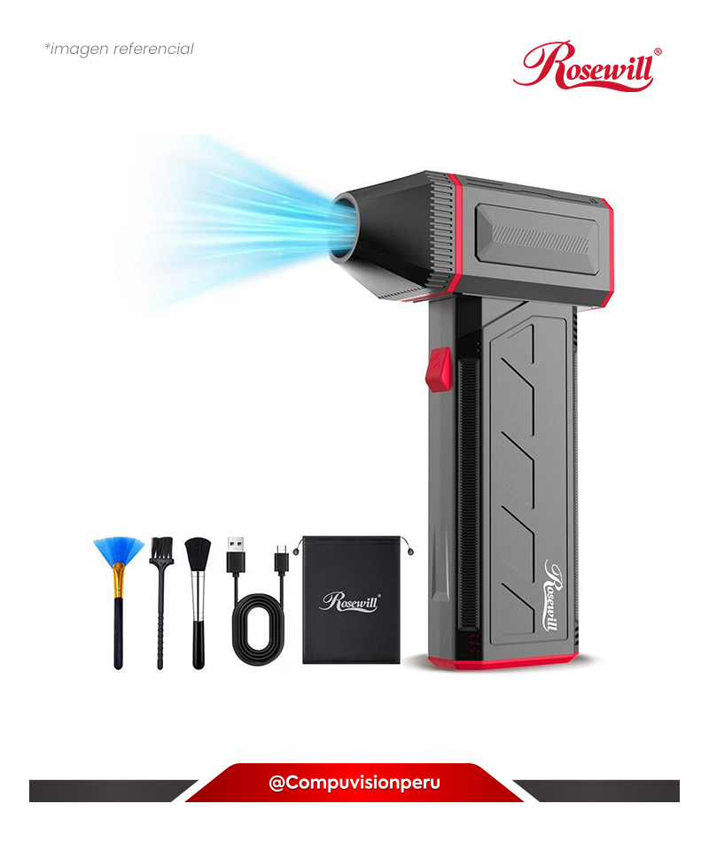 ROSEWILL CORDLESS AIR DUSTER SUPER POWER CORDLESS COMPRESSED AIR DUSTER