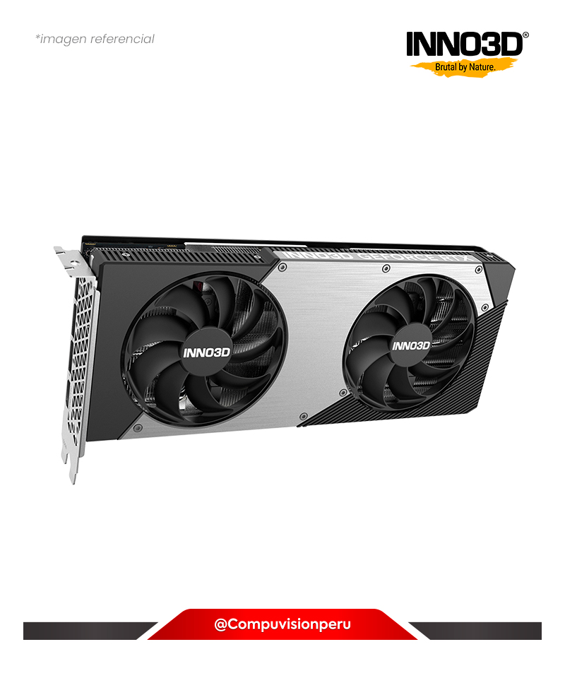 VIDEO INNO3D GEFORCE RTX 5070 TWIN X2 OC 12GB GDDR7 192-BIT CUDA 6144 HDMI DP N50702-12D7X-195064N