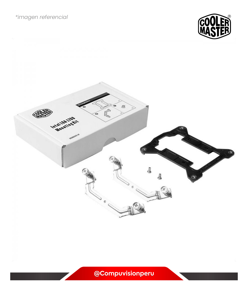 KIT DE ACTUALIZACION COOLER MASTER LGA 1700 PARA LAS SERIES HYPER 212 / MASTERAIR MP610P MASTERAIR MA410M 603005420-GP