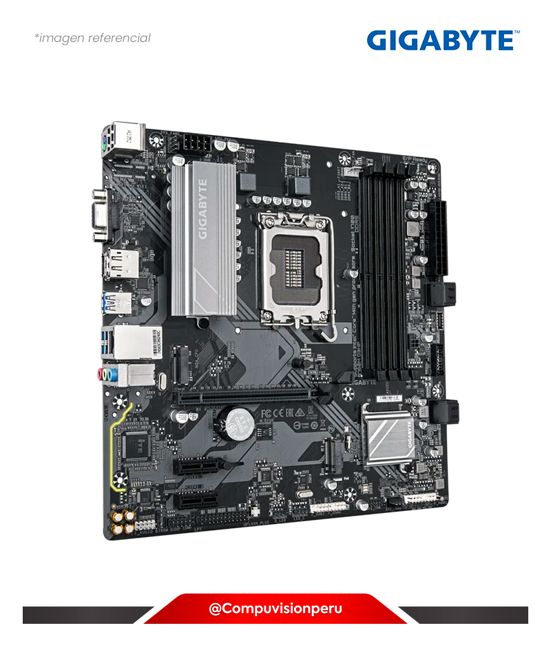 PLACA GIGABYTE B760M D3HP DDR4 LGA 1700 INTEL B760 DDR4 VGA HDMI M.2 SATA 6GB USB 2.0 M-ATX B760M-D3HP-DDR4