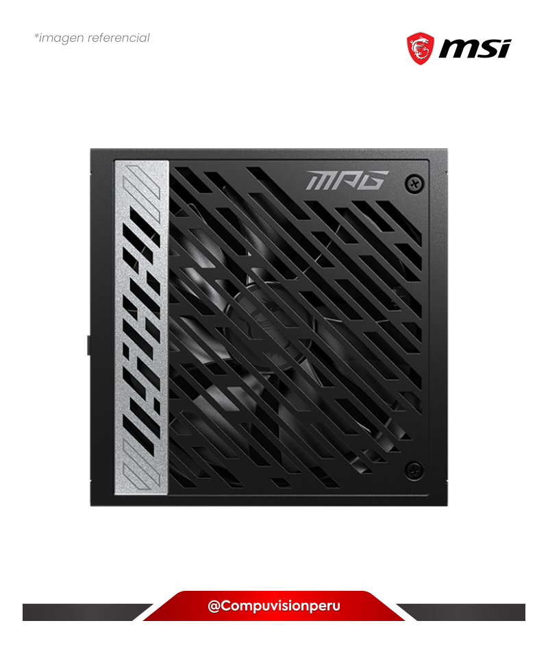 FUENTE 850W MSI MPG A850G PCIE5 80 PLUS GOLD ATX MODULAR ACTIVE PFC