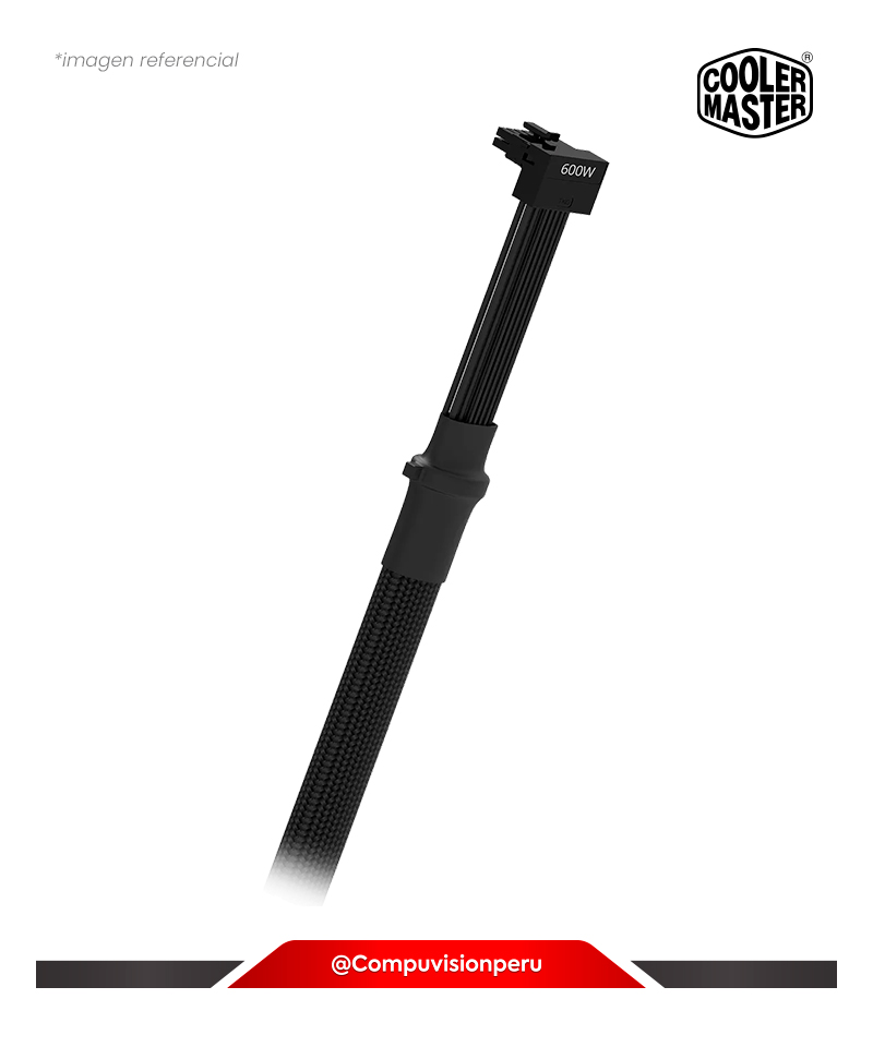 ADAPTADOR COOLER MASTER 90 GRADOS 3*8 PIN PCI-E A 12VHPW TIPO 2 CMA-NFPC16XXBK2-GL