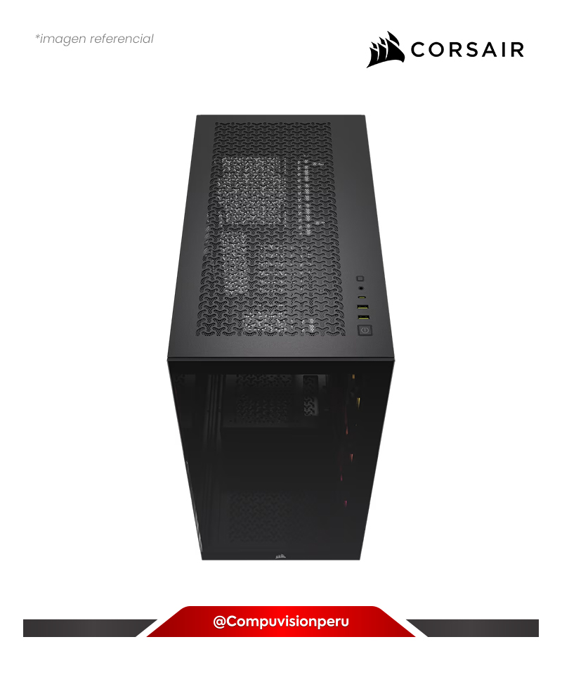 CASE CORSAIR ICUE LINK 3500X RGB BLACK STEEL TEMPERED GLASS S/F CC-9011280-WW