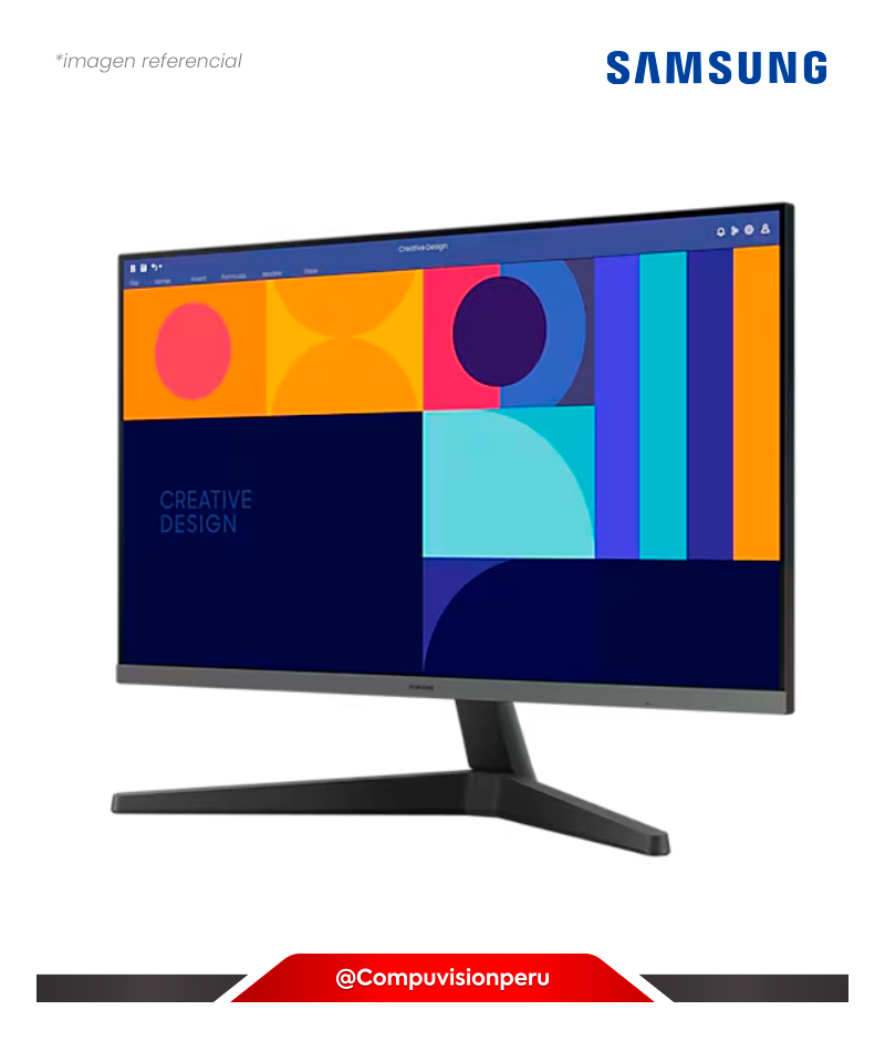 MONITOR 27 IPS SAMSUNG LS27C330GALXPE FHX ESSENTIAL S3 1080P 4MS 100HZ HDMI DP