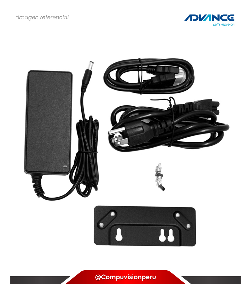 MINI PC ADVANCE ADV-MP6560 NUC CORE I5-12450H 8N 12TH 4.4GHZ HDMI DP USB 3.0 M.2 WIFI BLUETOOTH