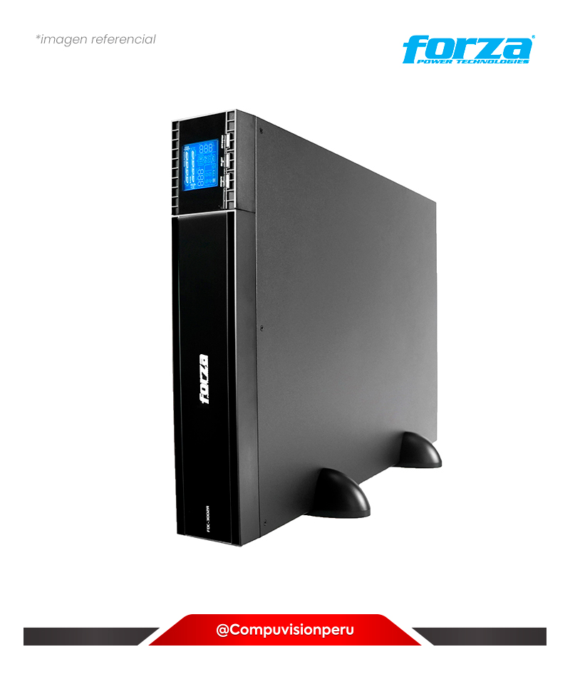 UPS FORZA FDC-3002R 3KVA/2700W 6 SLDS SINUS TORRE/BASTIDOR- 220V