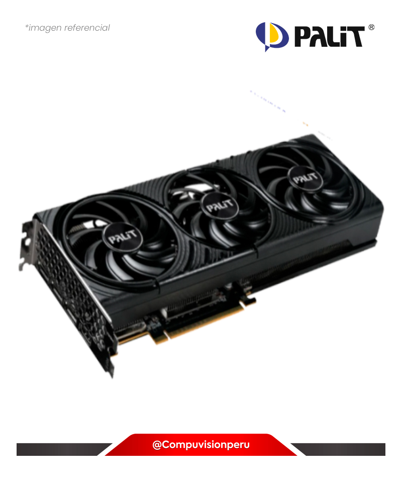 VIDEO PALIT GEFORCE RTX 5060 TI INFINITY 3 OC 16GB GDDR7 CUDA 4608 PCI-E HDMI DP NE7506TS19T1-GB2061S