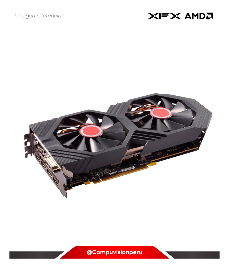 VIDEO XFX AMD RADEON RX 580 GTS XXX EDITION 8GB DVI HDMI DP SP2304 256-BIT RX-580P8DFD6