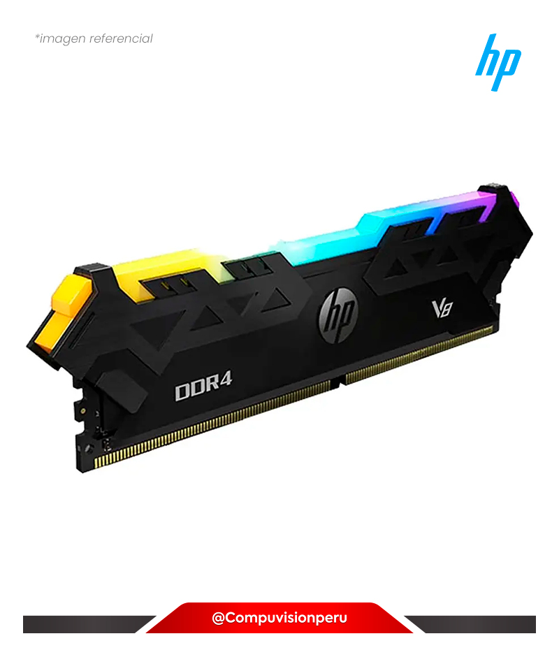 MEMORIA 16GB DDR4 BUS 3200MHZ HP V8 SERIES PC4-25600 CL16 1.35V