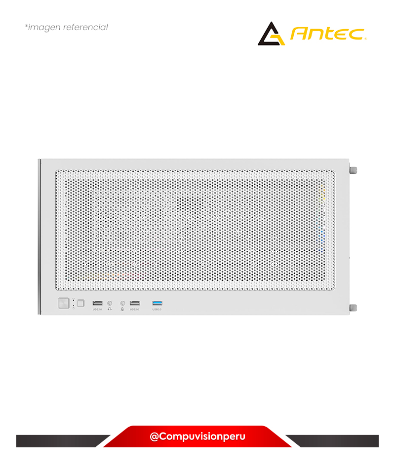 CASE ANTEC CX300 WHITE ELITE RGB VIDRIO TEMPLADO S/FUENTE  0-761345-10096-0