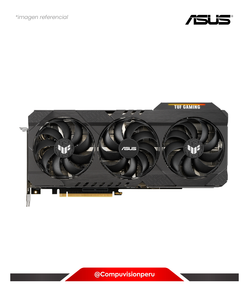 VIDEO ASUS TUF GAMING GEFORCE RTX 3060 TI OC EDITION 8GB GDDR6X CUDA 4864 256-BIT HDMI DP ARGB TUF-RTX3060TI-O8GD6X-GAMING