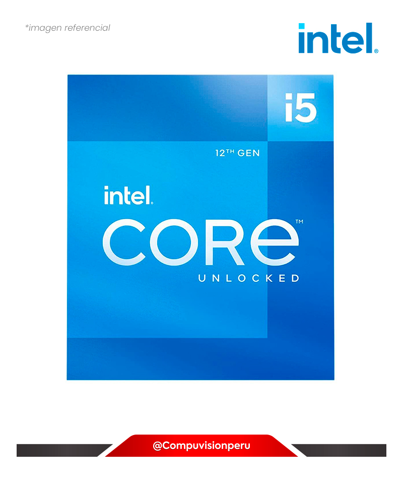CPU INTEL I5-12600K 10N / 16TH 3.70GHZ LGA 1700 INTEL UHD GRAPHICS 770 TURBO CORE 4.90GHZ