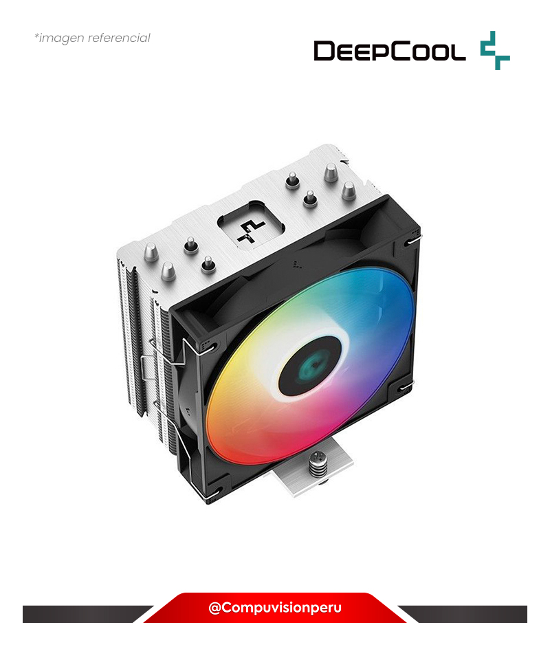 COOLER DE CPU DEEPCOOL AG400 ARGB R-AG400-BKANMC-G-1