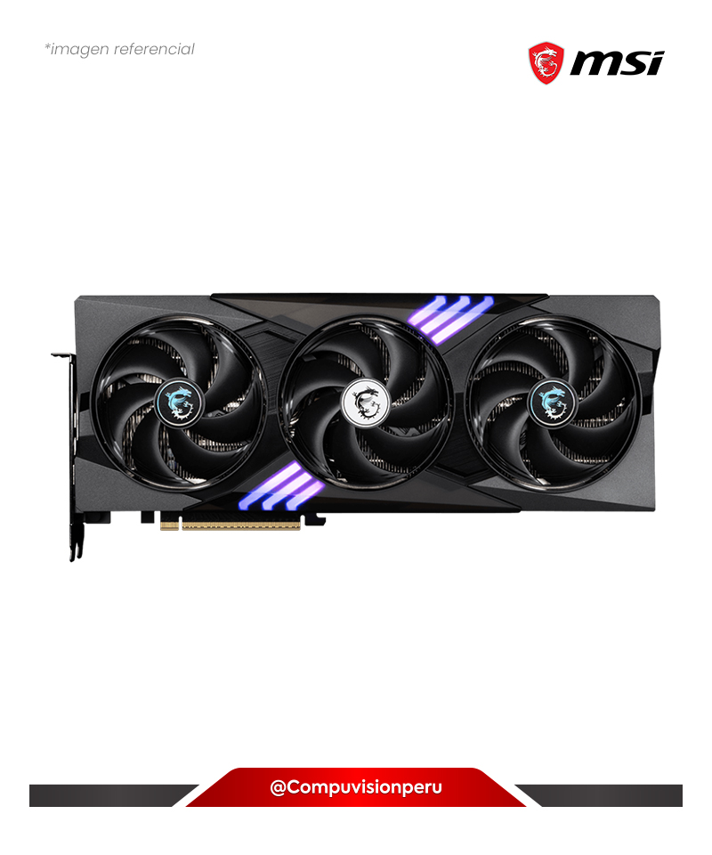 VIDEO MSI GEFORCE RTX 5070 12G GAMING TRIO OC 12GB GDDR7 CUDA 6144 192-BIT HDMI DP G5070-12GTC