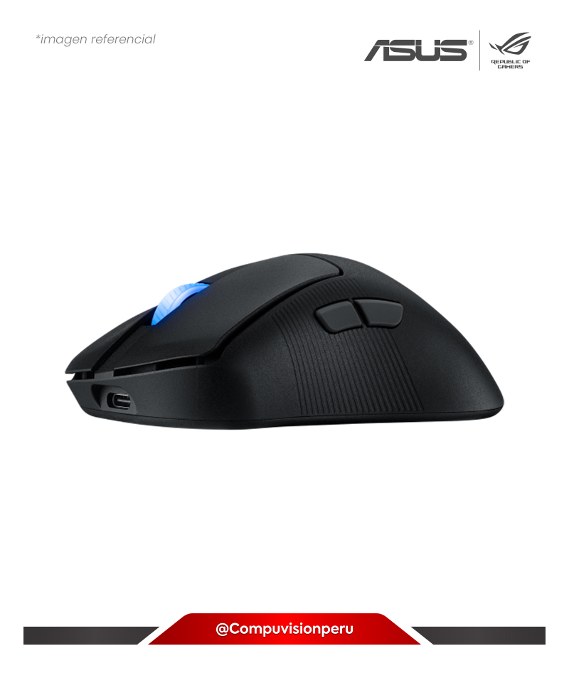 MOUSE ASUS P714 ROG KERIS II ACE BLACK AURA SYNC WIFI BLUETOOTH 5.1 USB 2.0 42000 DPI ROG OPTICAL MICRO SWITCHES