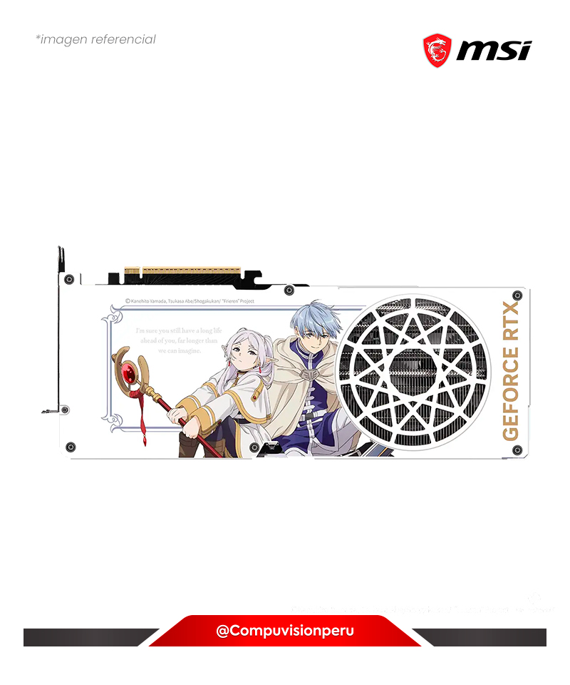 VIDEO MSI GEFORCE RTX 5070 TI 16G FRIEREN EDITION OC 16GB GDDR7 256-BIT HDMI DP 912-V531-682