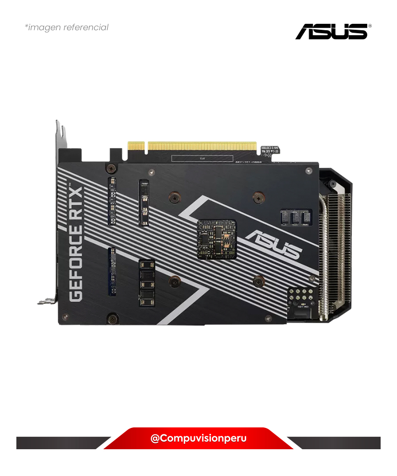 VIDEO ASUS ASUS DUAL GEFORCE RTX 3050 8GB GDDR6 CUDA 2560 128-BIT DUAL-RTX3050-8G