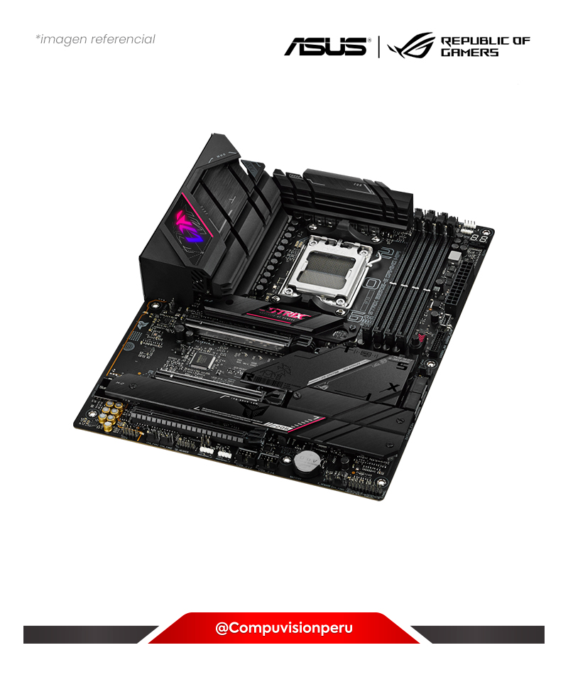 PLACA ASUS ROG STRIX B650E-E GAMING WIFI AM5 AMD B650 DDR5 HDMI DP WIRELESS & BLUETOOTH USB 3.2 ATX