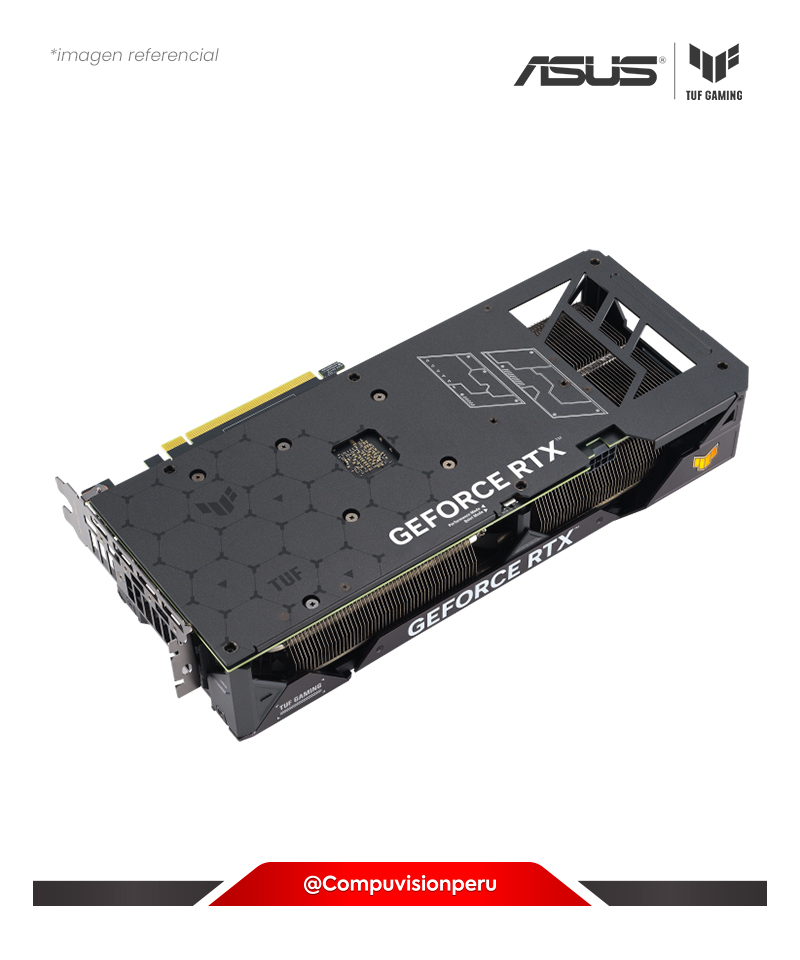 VIDEO ASUS TUF GAMING GEFORCE RTX 4060 TI 8GB GDDR6 OC EDITION WITH DLSS 3 CUDA 4352 128-BIT HDMI DP ARGB TUF-RTX4060TI-O8G-GAMING