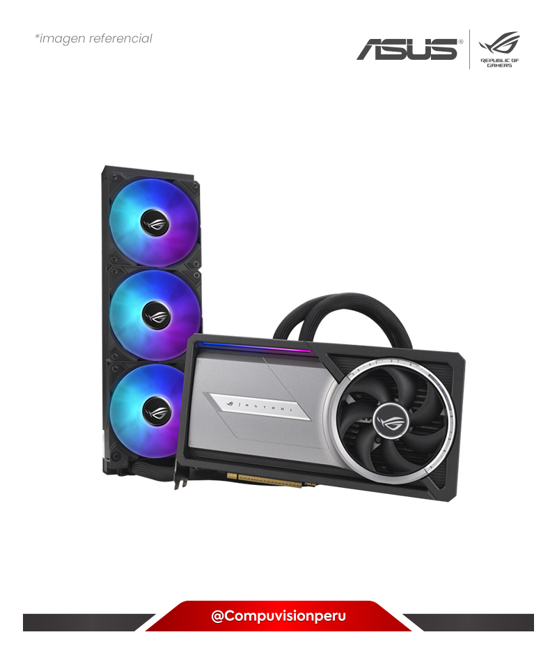 VIDEO ASUS ROG ASTRAL LC GEFORCE RTX 5090 32GB GDDR7 OC EDITION 32GB GDDR7 CUDA 21760 512-BIT HDMI DP ARGB ROG-ASTRAL-LC-RTX5090-O32G-GAMING