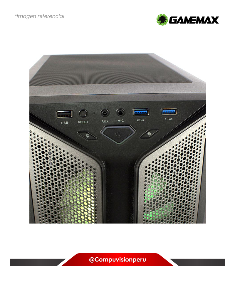 CASE GAMEMAX BRUFEN C1 4*1200MM RGB TURBO S/F TEMPERED GLASS SERIES GAMERS