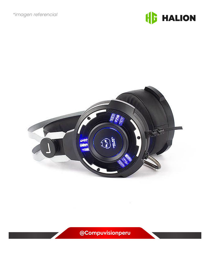 HEADSET HALION HA-Z25 7 LED 5.1 GAMER USB+RGB