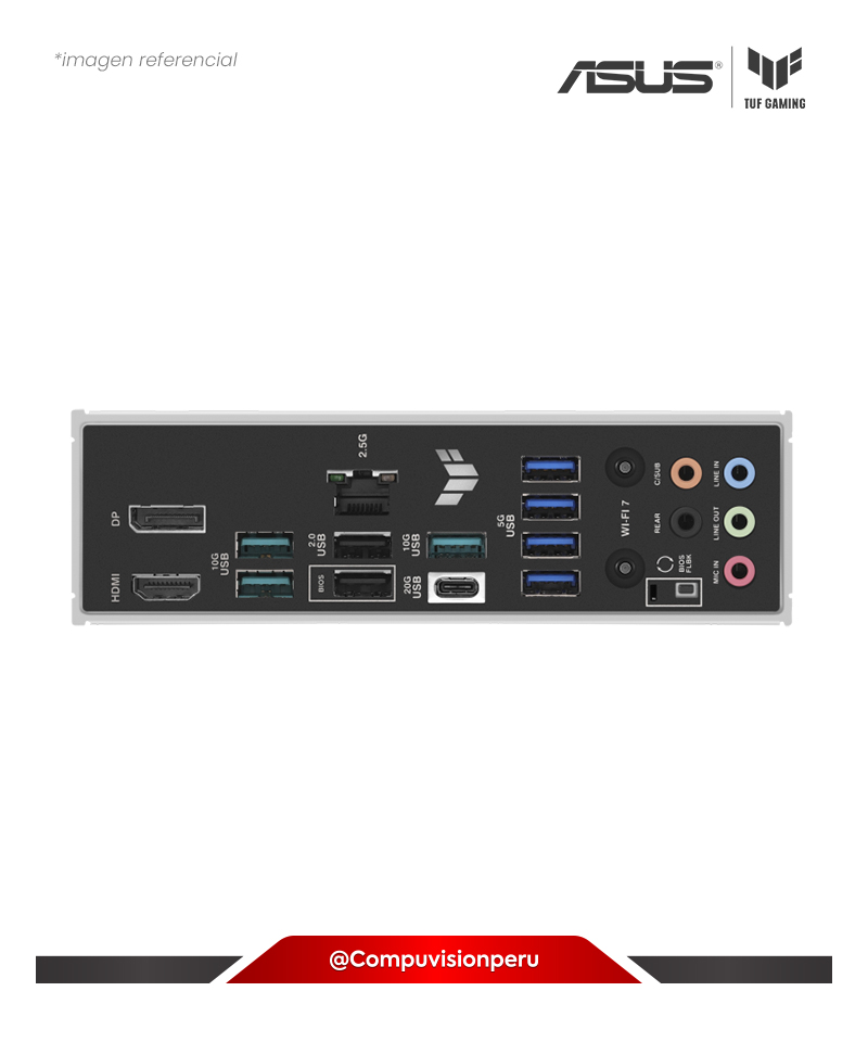 PLAACA ASUS TUF GAMING B850-PLUS WIFI AMD B850 AM5 DDR5 M.2 SATA 6GB BLUETOOTH ATX