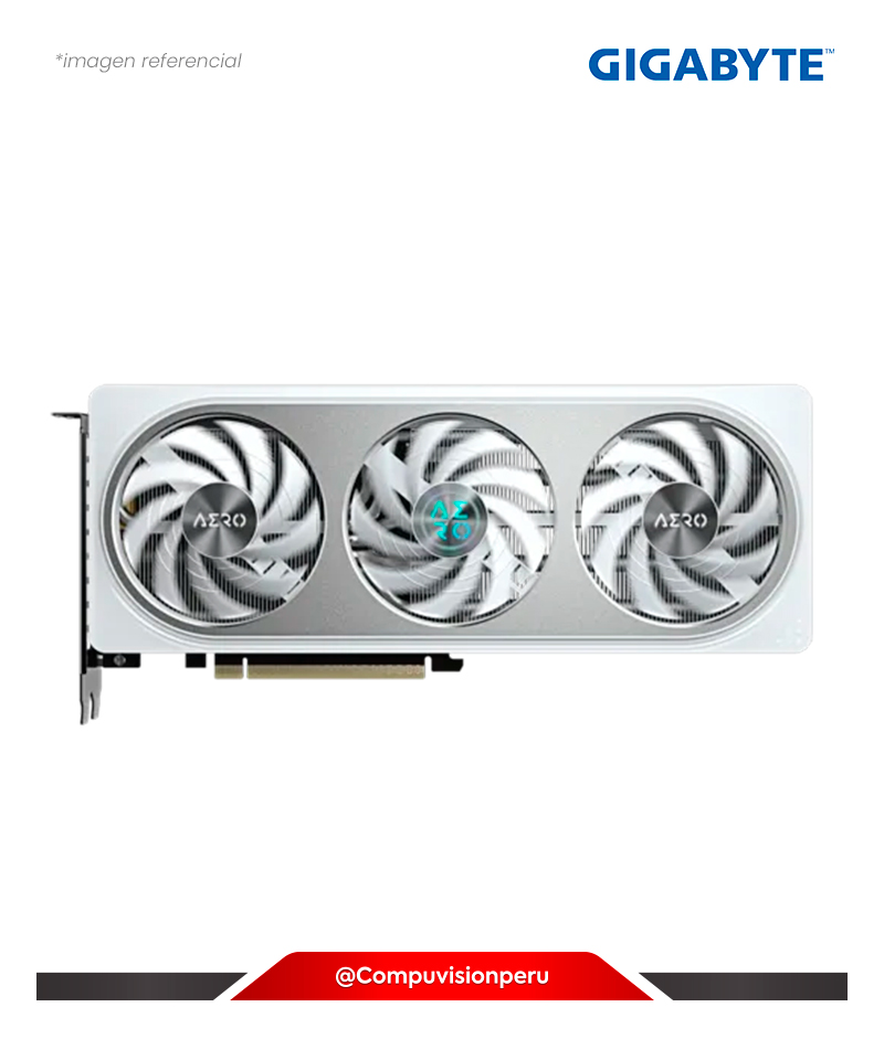 VIDEO GIGABYTE GEFORCE RTX 5060 TI AERO OC 16G 16GB GDDR7 CUDA 4608 128-BIT PCI-E 5.0 HDMI DP GV-N506TAERO OC-16GD