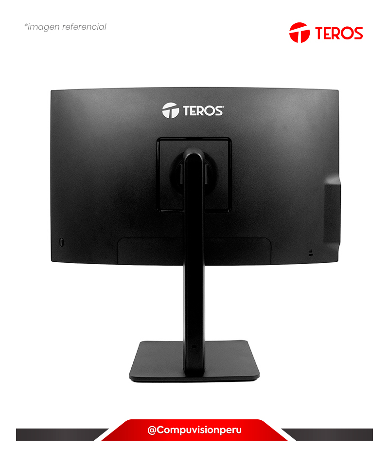 MONITOR 23.8 QHD IPS TEROS TE-2416CS 2K 100HZ 1MS HDMI DP WEB CAM MICROFONO