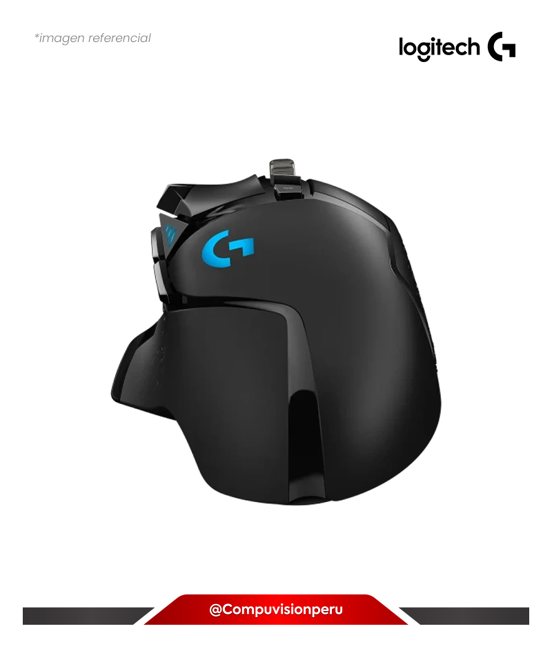 MOUSE LOGITECH G502 HERO 16000 DPI RGB BLACK 910-005550