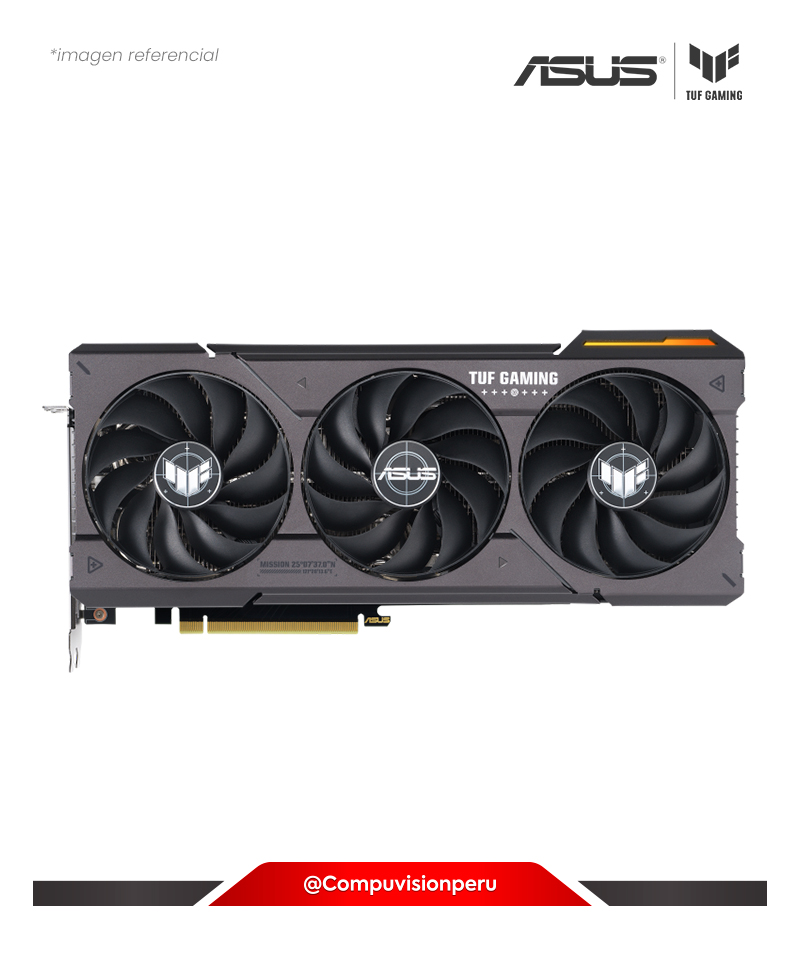 VIDEO ASUS TUF GAMING GEFORCE RTX 4060 TI 8GB GDDR6 OC EDITION WITH DLSS 3 CUDA 4352 128-BIT HDMI DP ARGB TUF-RTX4060TI-O8G-GAMING