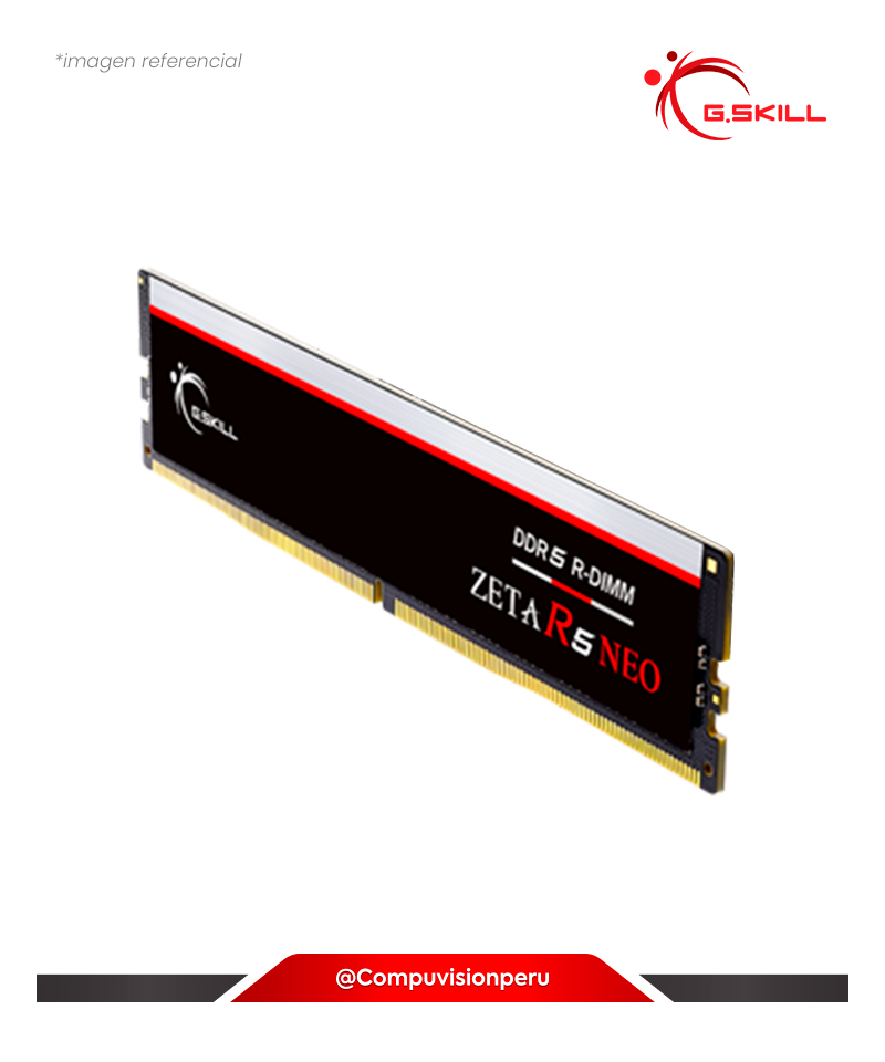 MEMORIA 32GB DDR5 BUS 6000MHZ G.SKILL AMD EXPO CL30 1.40V F5-6000R3036G32GQ4-ZR5NK(1)