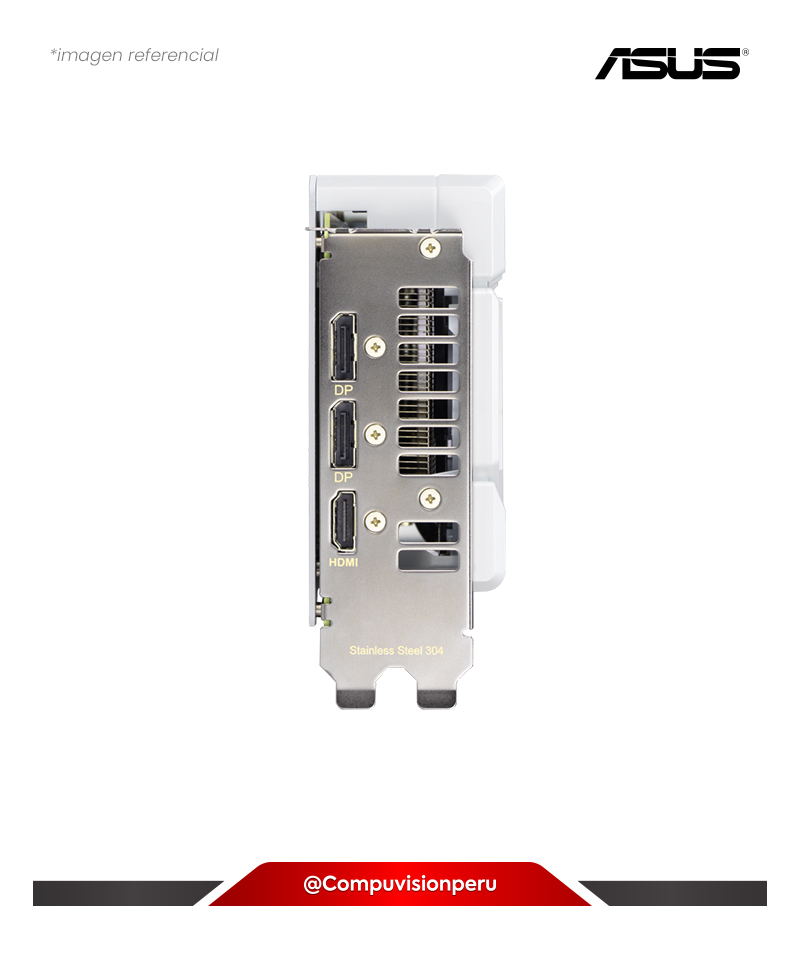 VIDEO ASUS DUAL RADEON RX 9060 XT 16GB GDDR6 WHITE EDITION SP 2048 128-BIT HDMI DP DUAL-RX9060XT-16G-WHITE