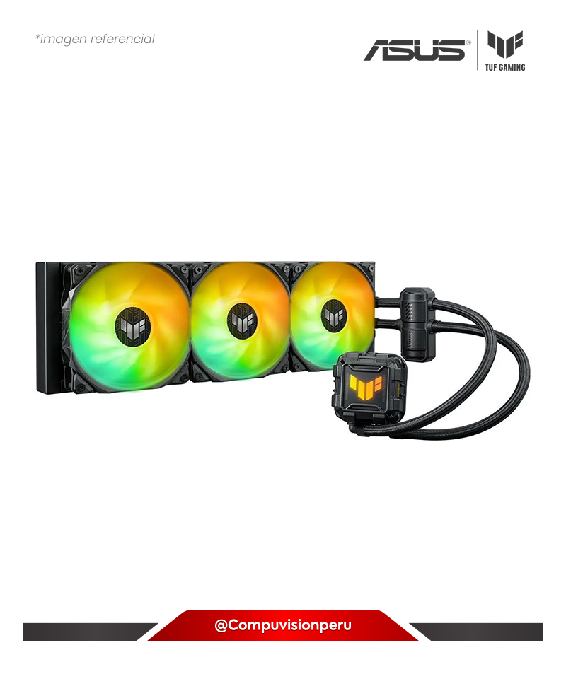 COOLER DE CPU ASUS TUF GAMING LC III 360 ARGB 3*120MM ARGB AMD INTEL TUF-GAMING-LC-III-360-ARGB