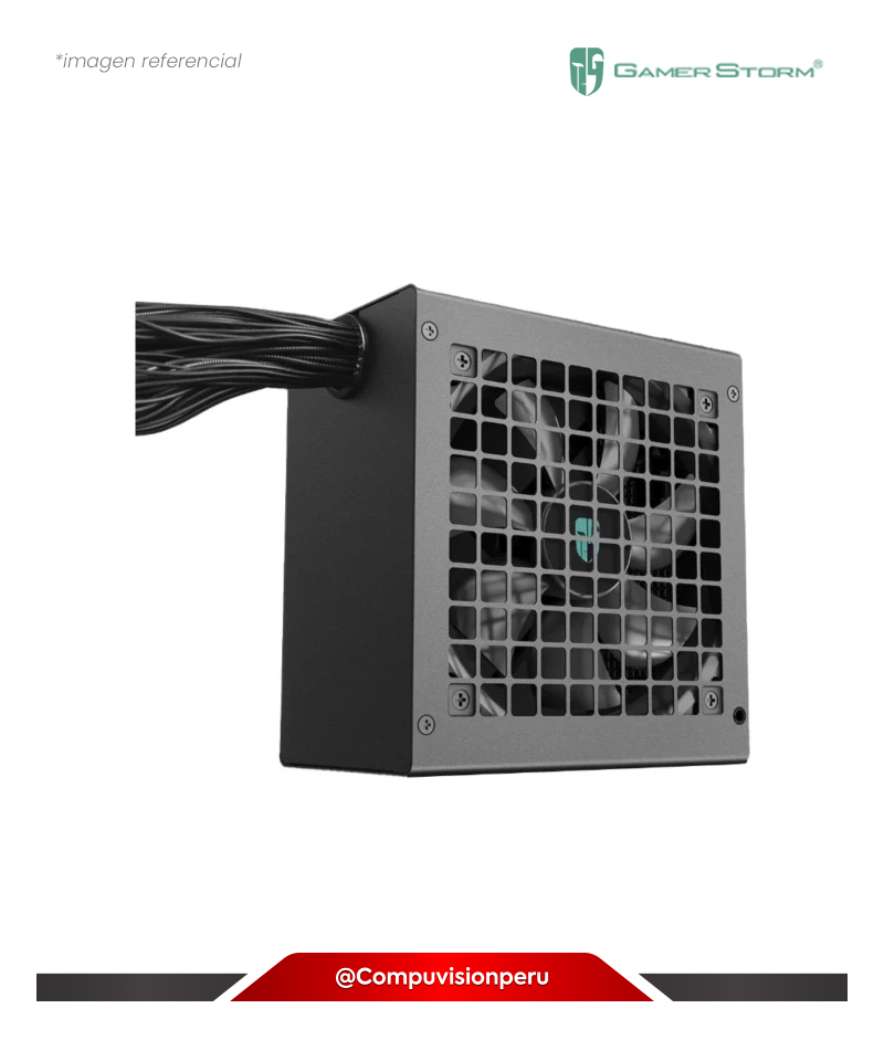 FUENTE 500W DEEPCOOL PF500X-HD 80 PLUS BRONZE GAMERSTORM R-PF500X-HD0B-JGUS