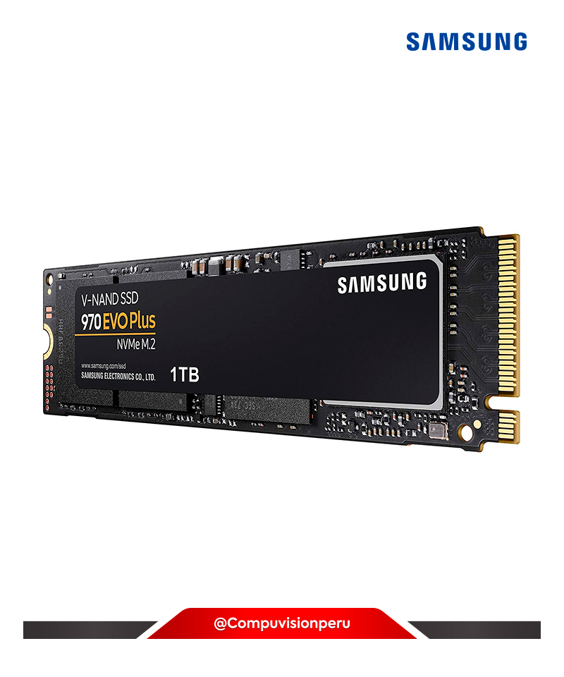 DISCO SOLIDO SSD 1TB SAMSUNG 970 EVO PLUS BLISTER M.2 2280 PCIE GEN 3.0 X4, NVME 1.3 V-NAND MZ-V7S1T0B/AM