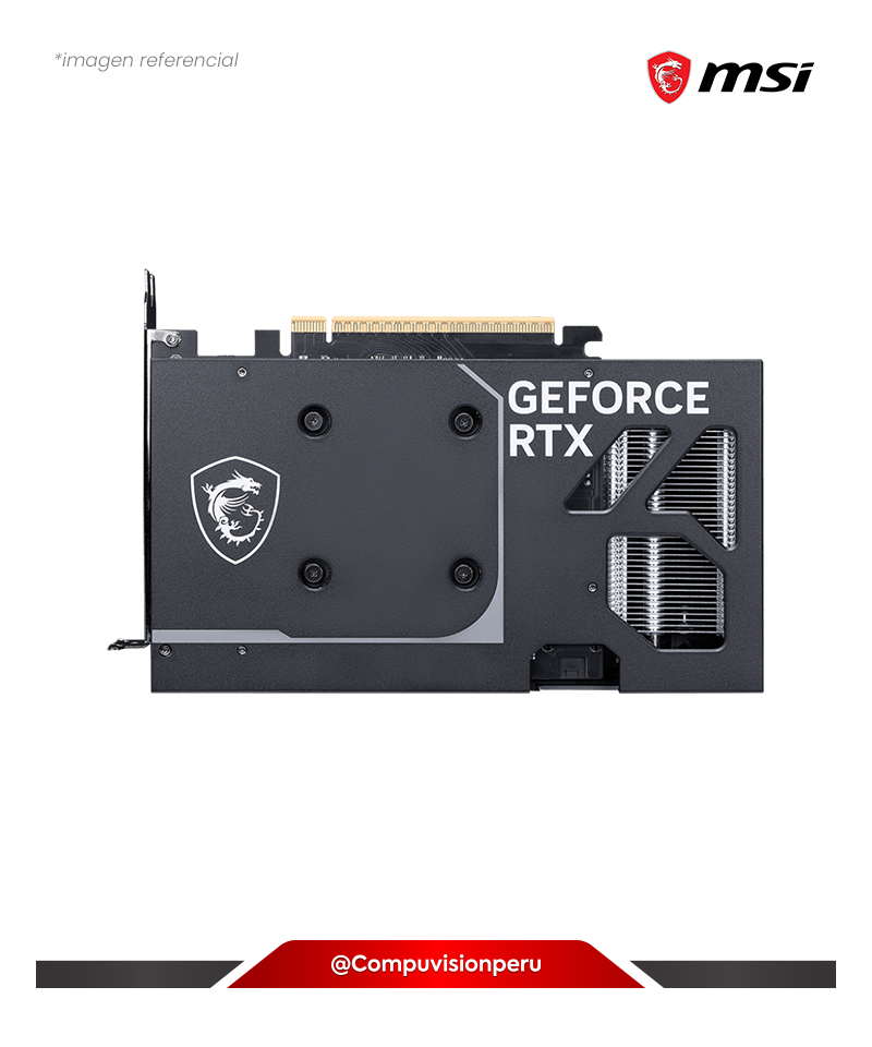 VIDEO MSI  GEFORCE RTX 5060 8G VENTUS 2X OC 8GB GDDR7 CUDA 3840 128-BIT  G5060-8V2C
