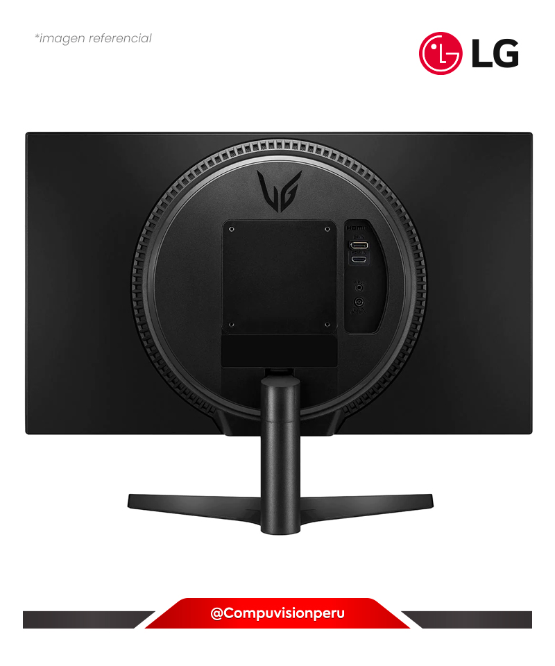 MONITOR 24 LED LG 24GN60R-B ULTRAGEAR 1080P 1MS 144HZ HDMI DP FREESYNC PREMIUM