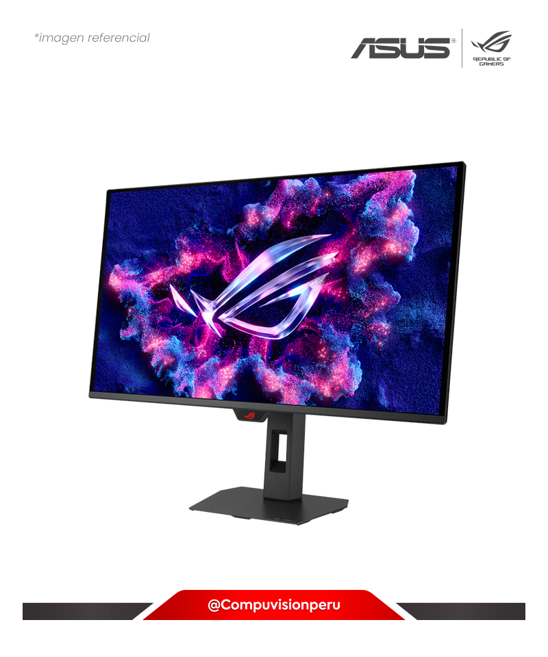 MONITOR 27 QD-OLED ASUS ROG STRIX OLED XG27AQDMES 2K 0.03MS 240HZ HDMI DP AMD FREESYNC PREMIUM NVIDIA G-SYNC