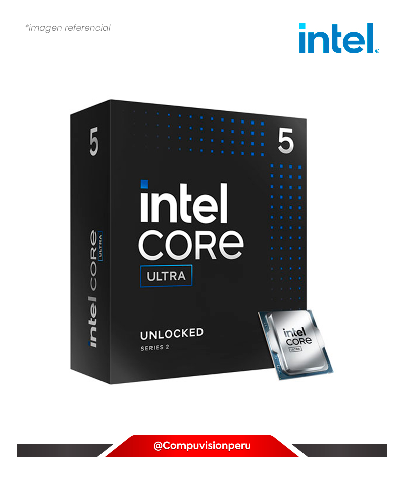 CPU INTEL CORE ULTRA 5 245K 8N 14TH LGA 1851 24MB 4.20 GHZ TDP 125W INTEL GRAPHICS TURBO CORE 5.20 GHZ