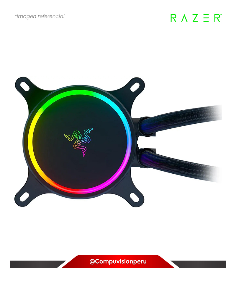 COOLER DE CPU RAZER HANBO CHROMA RGB AIO 120*3 ARGB INTEL AMD RC21-01770200-R3M1